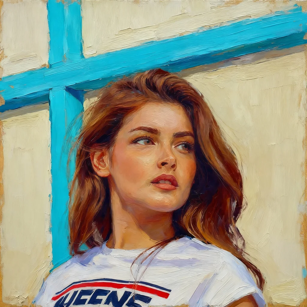 Oil Painting & Watercolor style variant 1